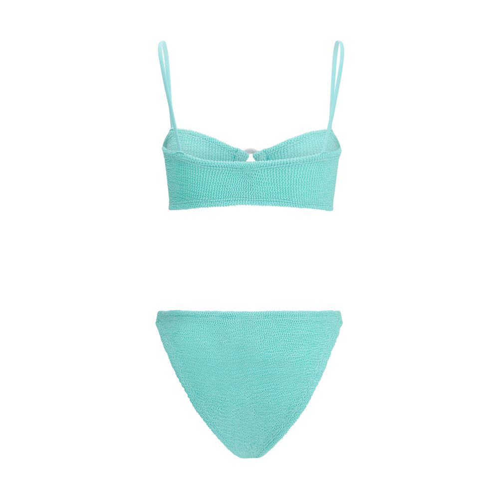 Green Polyamide Bikini