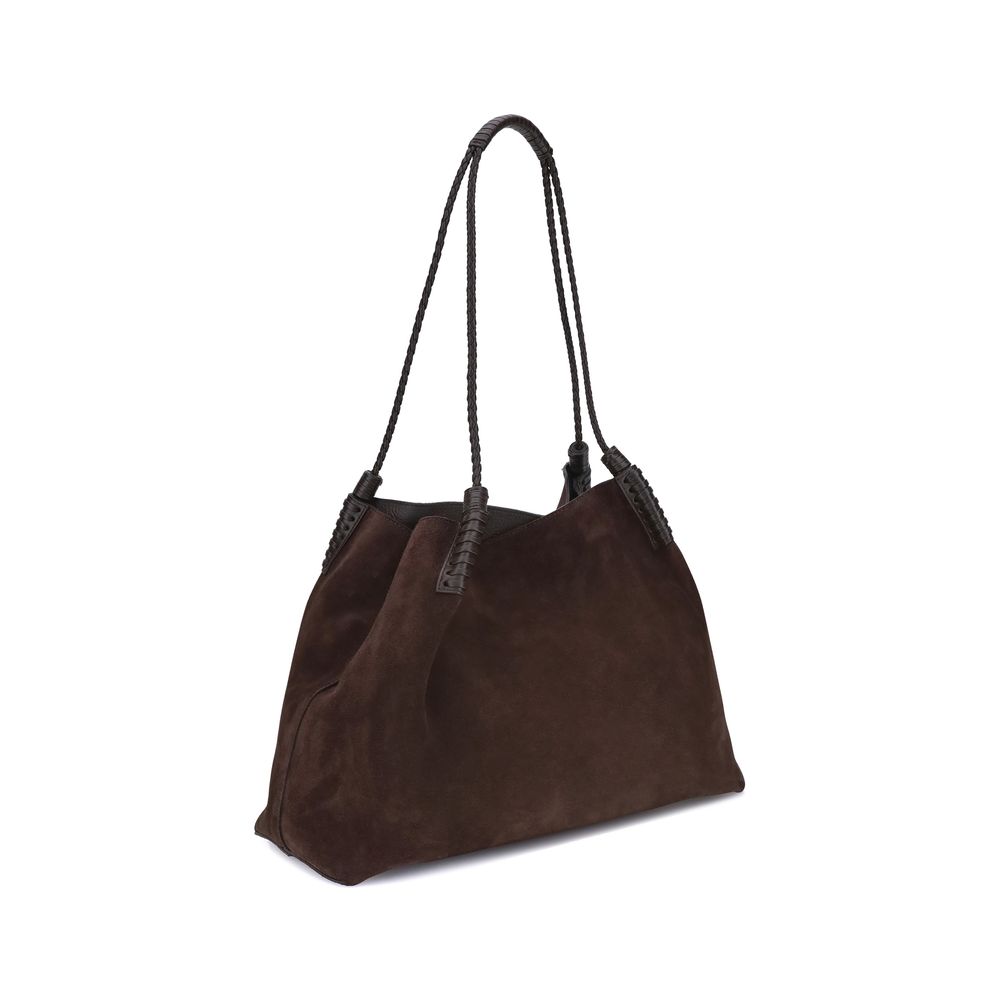 Brown Calf Leather Bos Taurus Shoulder Bag