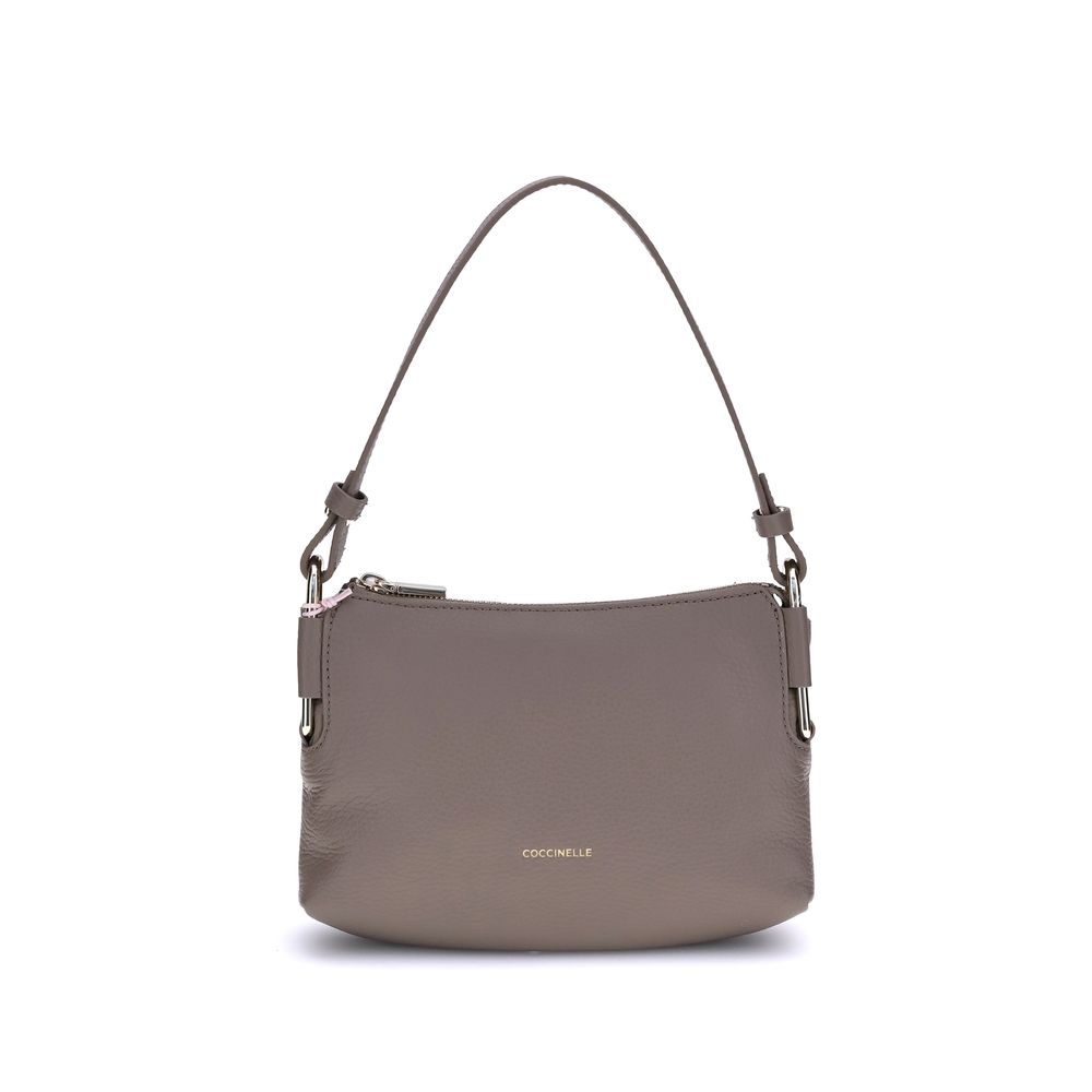 Gray Calf Leather Bos Taurus Shoulder Bag