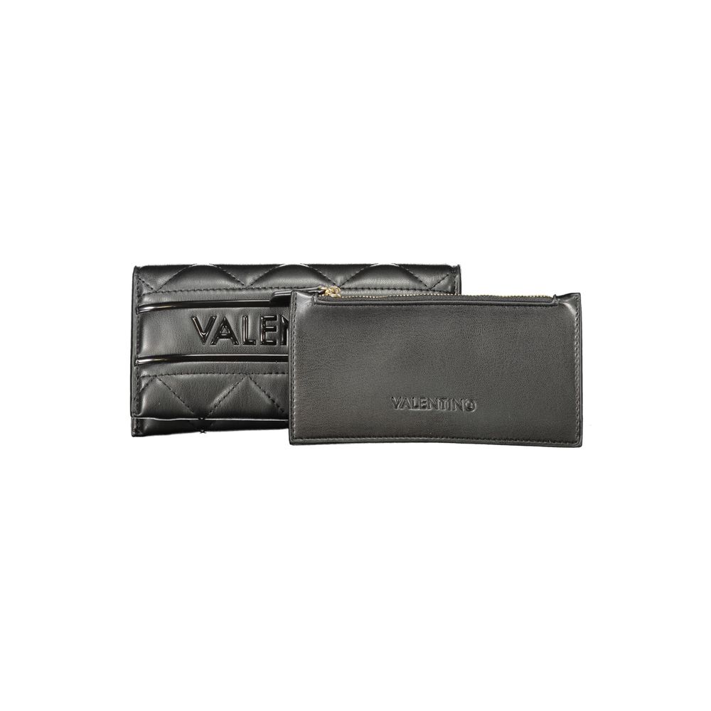 Black Polyethylene Women Wallet
