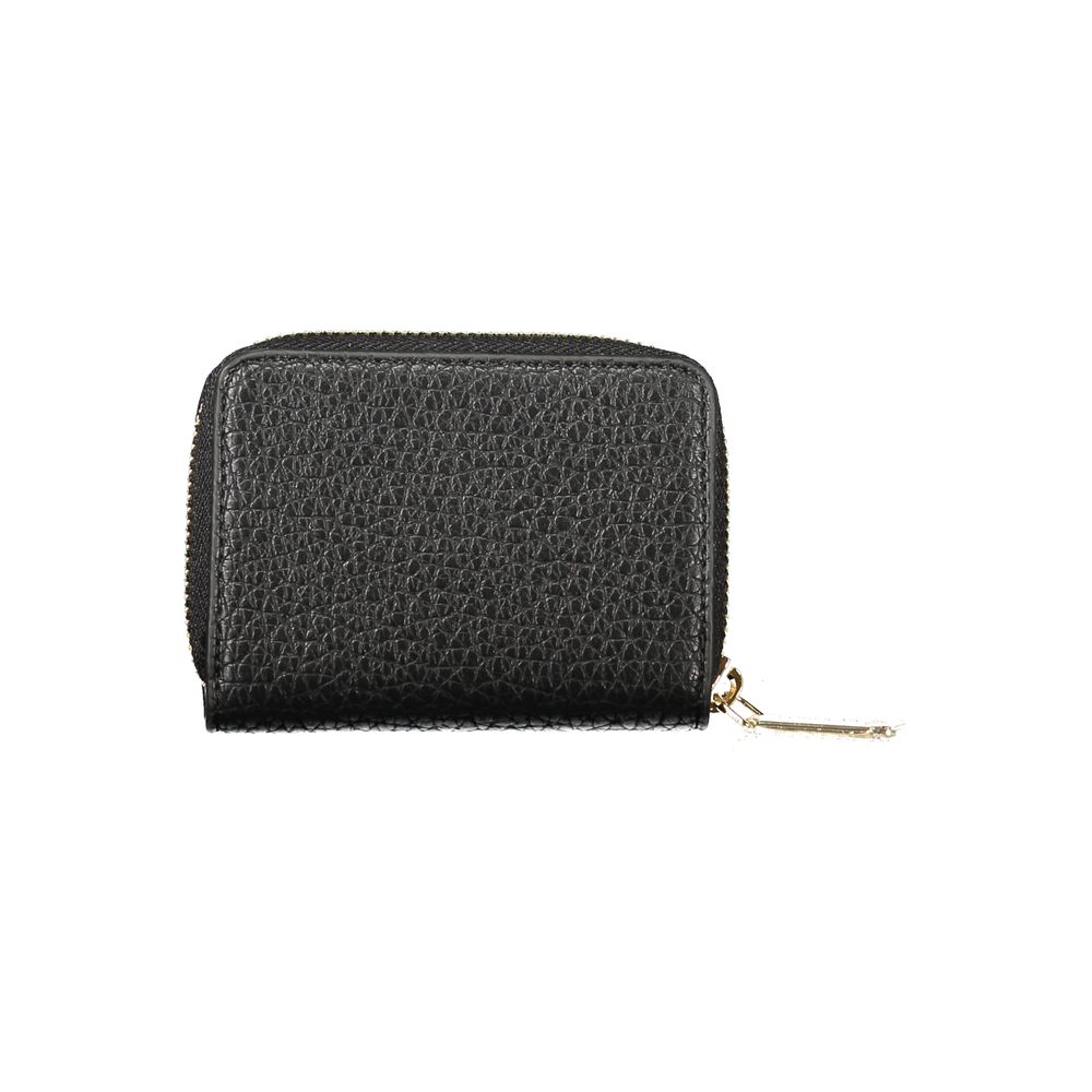 Black Polyethylene Women Wallet