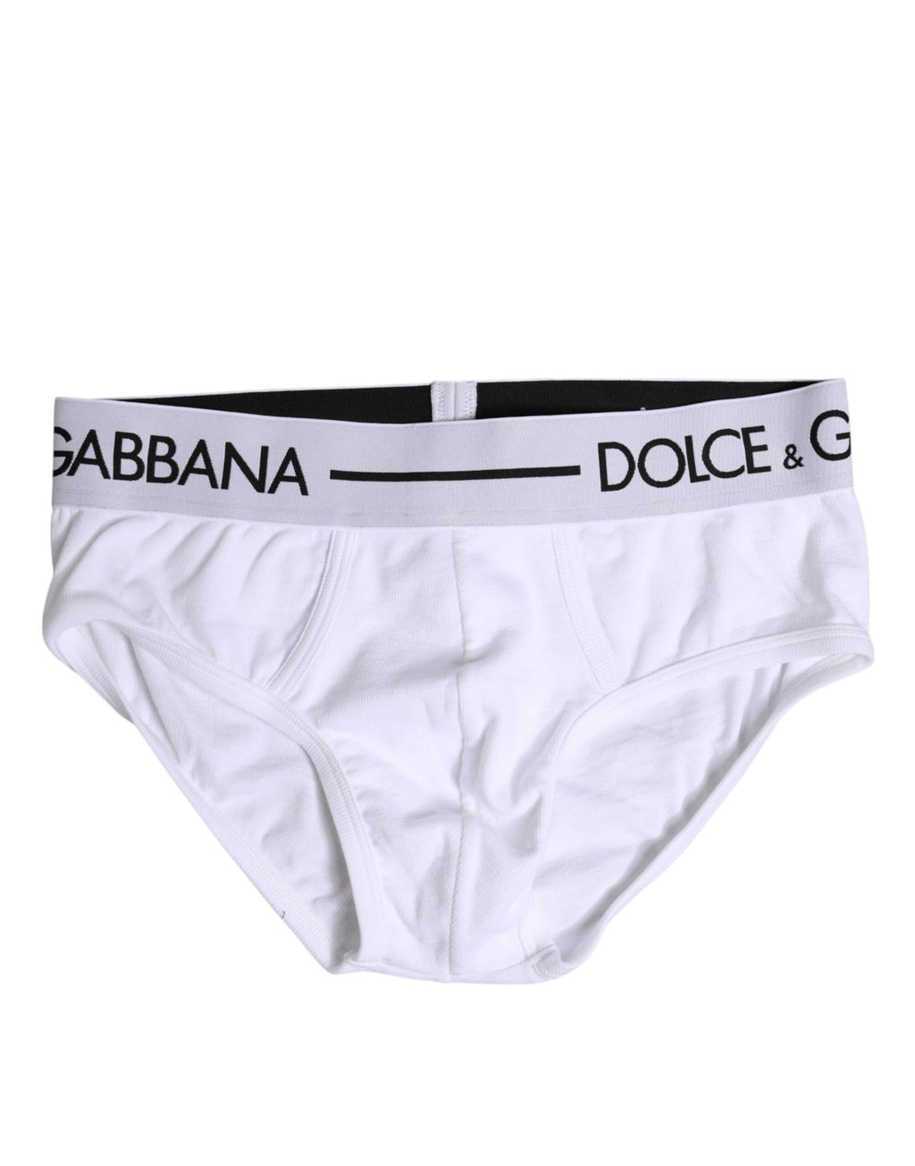 White Cotton Stretch Regular Brief Underwear
