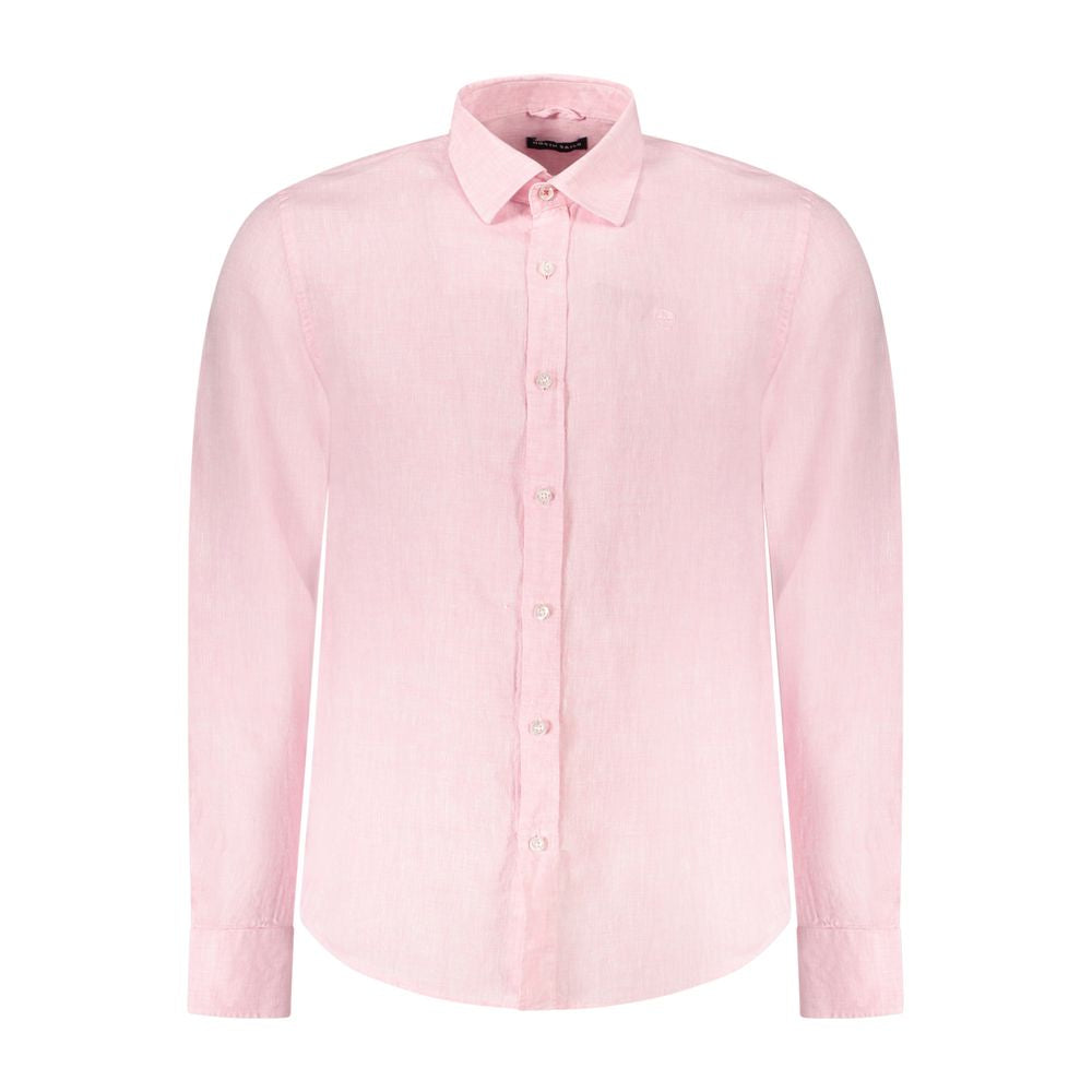 Pink Linen Shirt