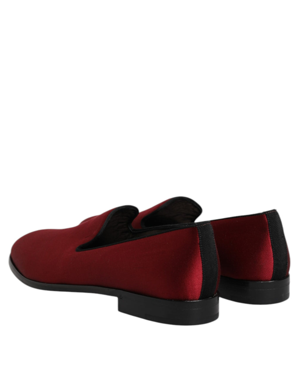 Red Velvet Slip On Loafers Formal Shoes