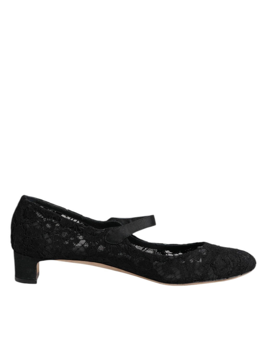 Black Vally Taormina Floral Lace Pumps Shoes