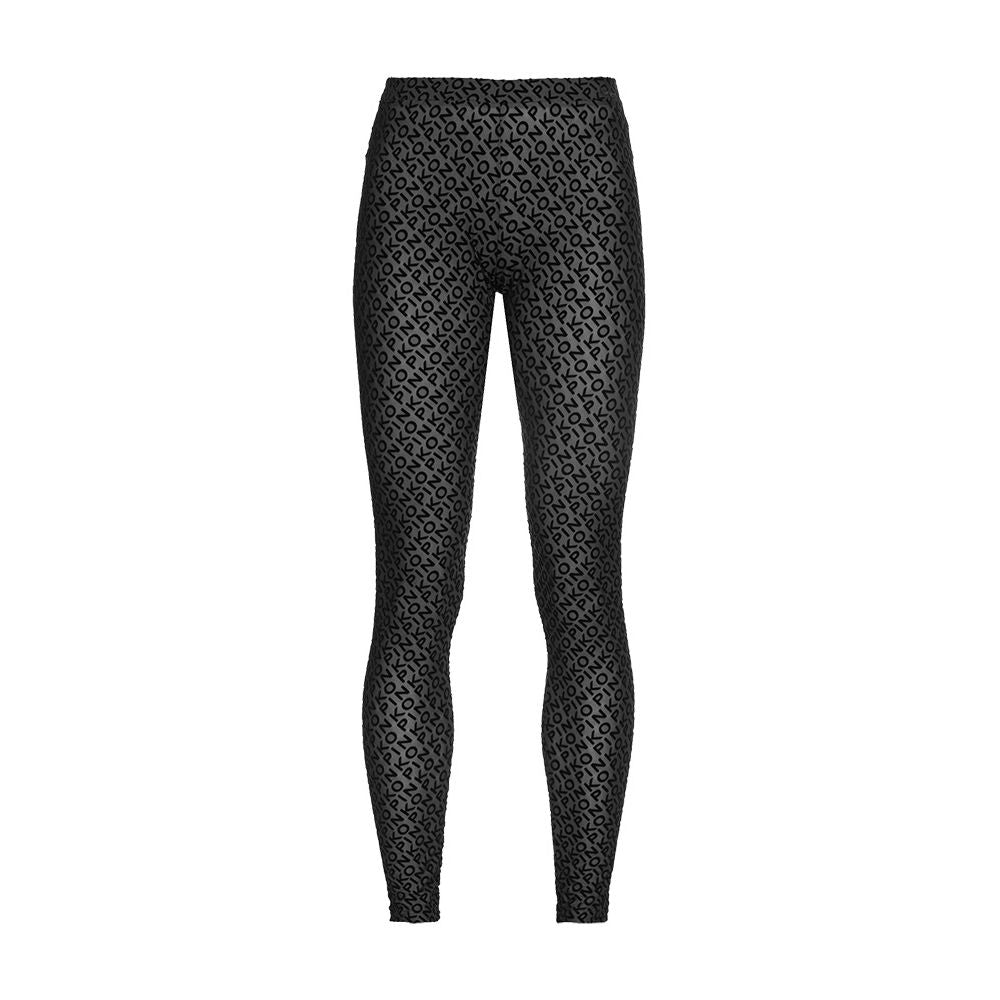 Black Nylon Women Legging