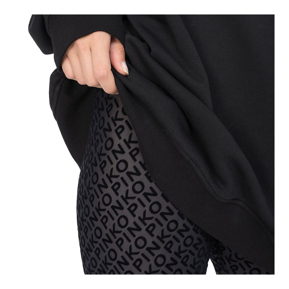 Black Nylon Women Legging