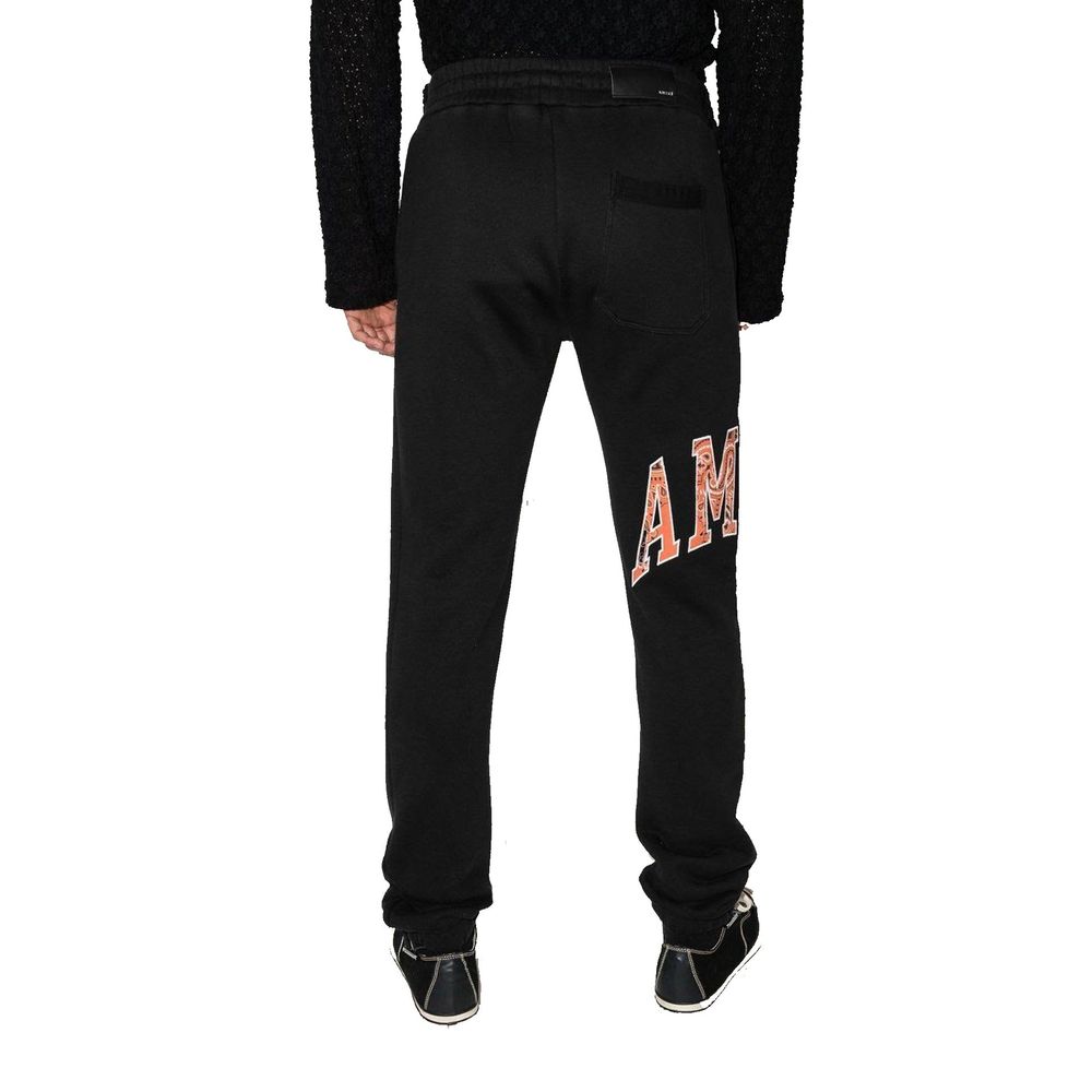 Black Cotton Joggers (Workout Pants)
