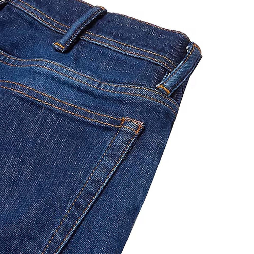 Acne Studios Dark Blue Cotton Denim Jeans for Everyday Style