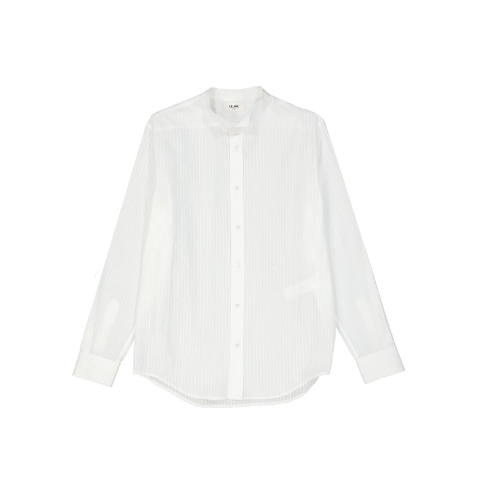 White Cotton Dress Shirt