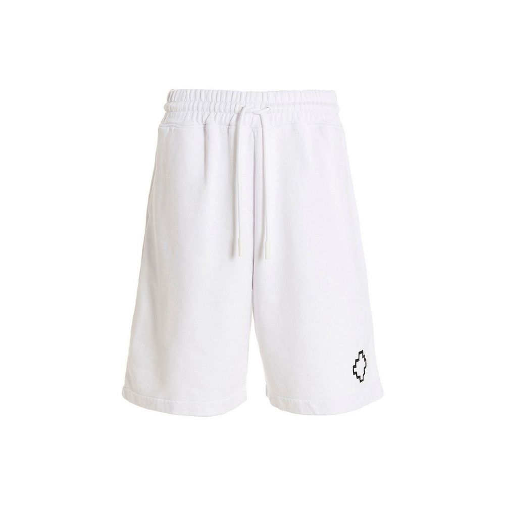 White Cotton Shorts