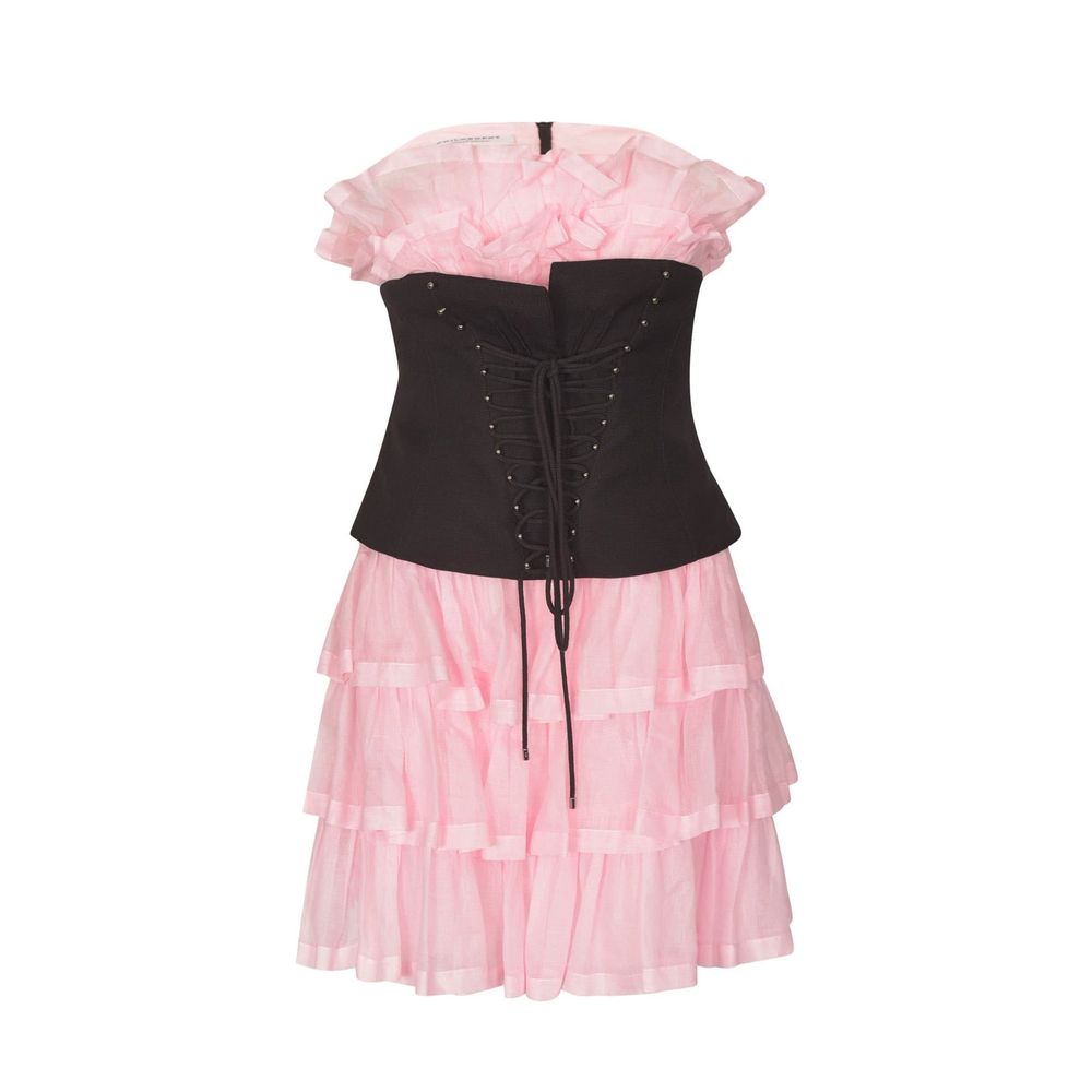 Multicolor Cotton Casual Dress