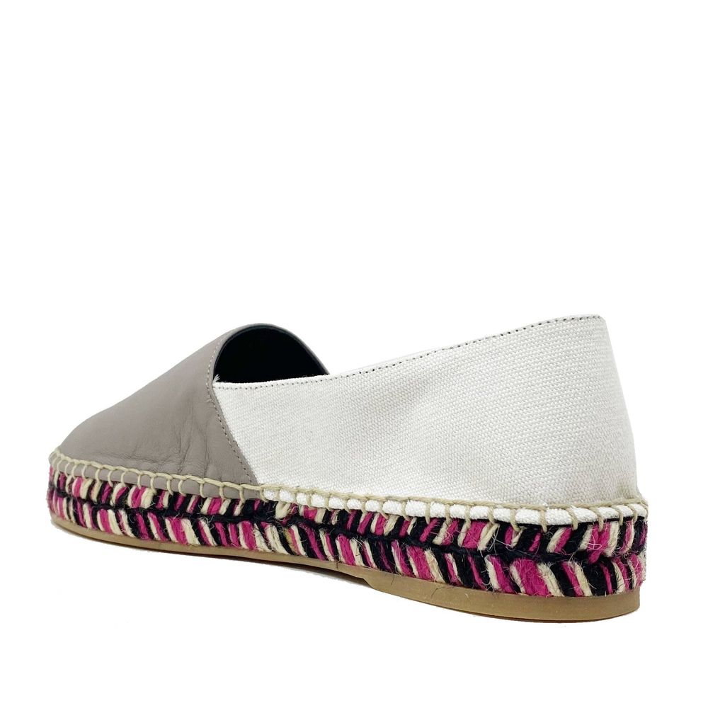 Beige Calfskin Espadrilles