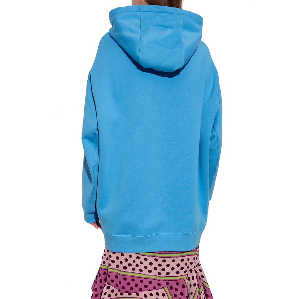 Blue Cotton Sweatshirt