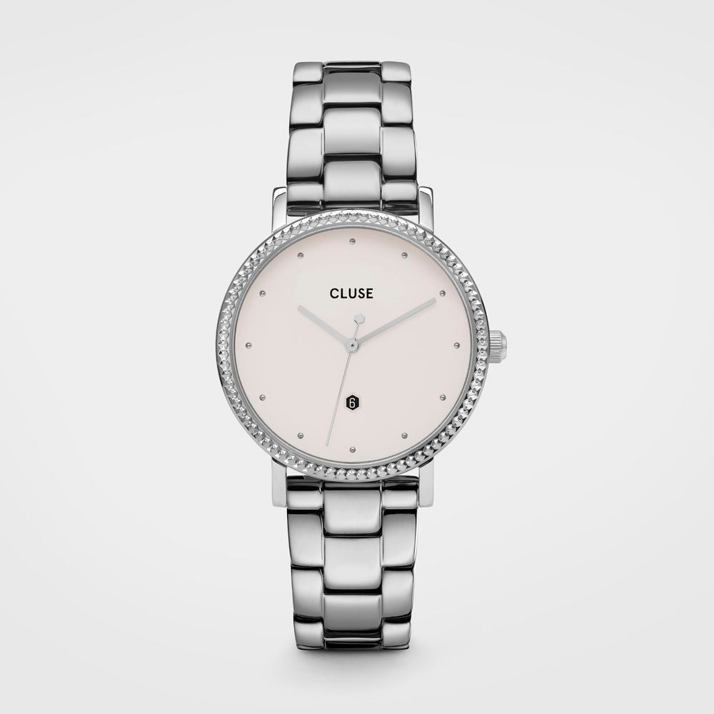 Silver Stainless Steel Bracelet Watch