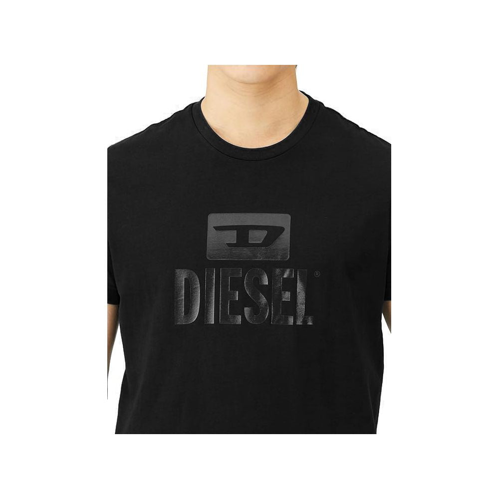 Black Cotton T-Shirt