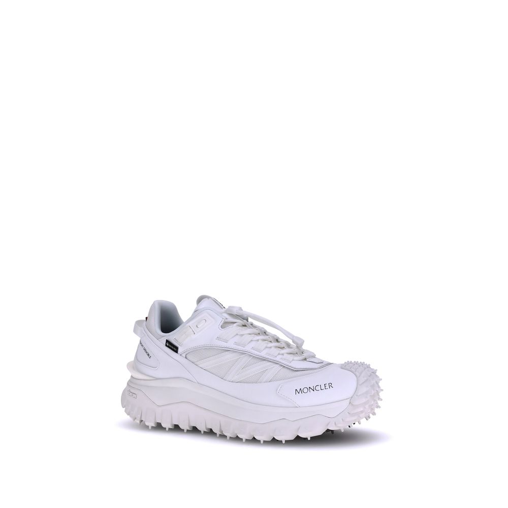 White Polyamide Athletic Sneakers