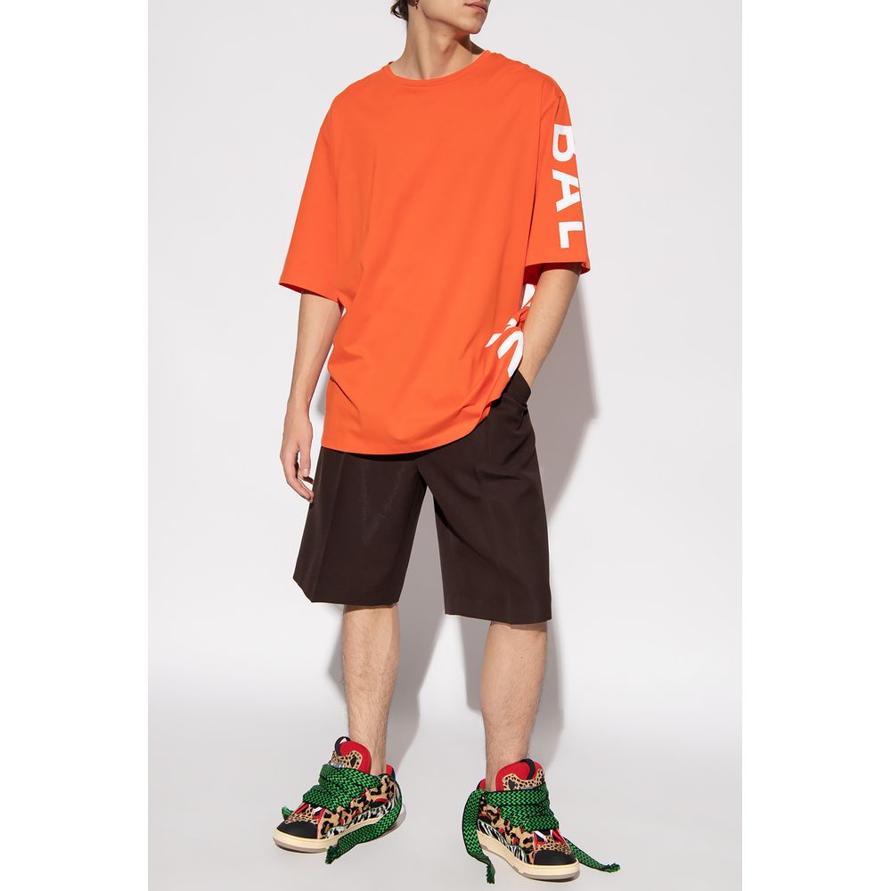 Orange Cotton T-Shirt