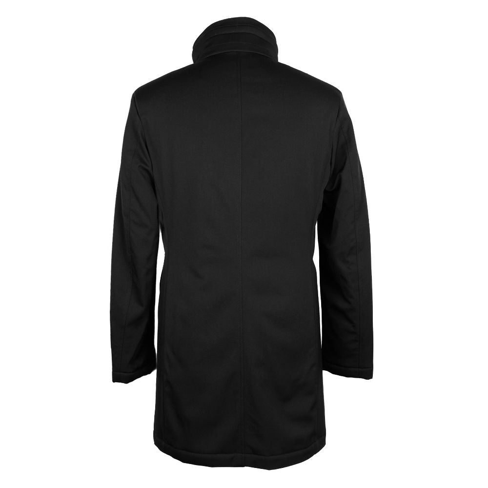 Black Wool Men Jacket
