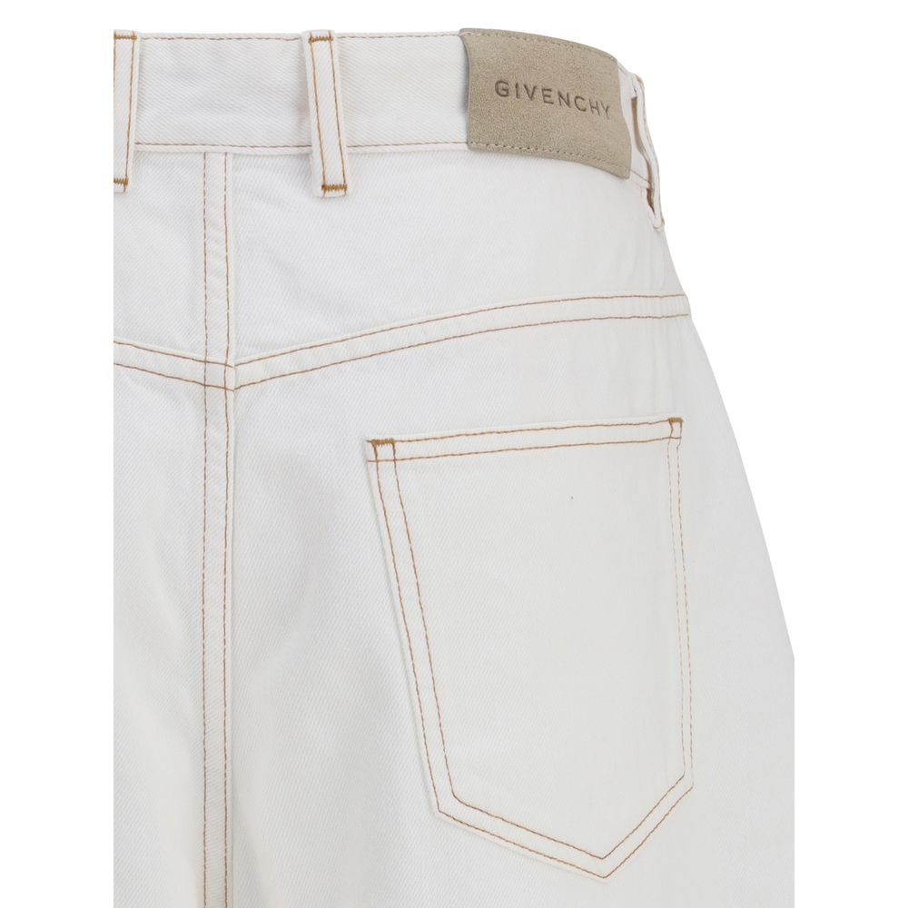 White Cotton Jeans Denim