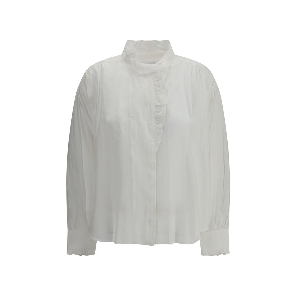 White Cotton Blouse