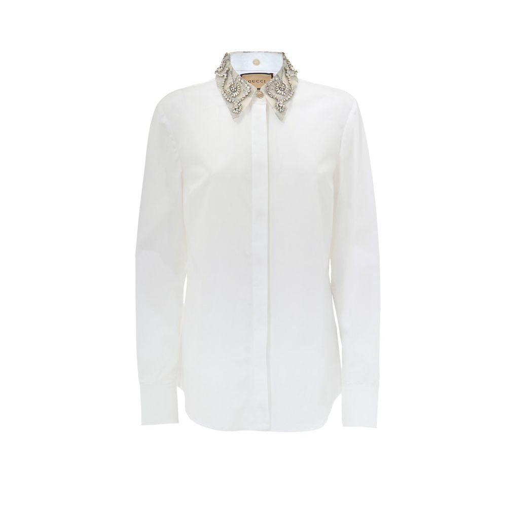 White Cotton Dress Shirt