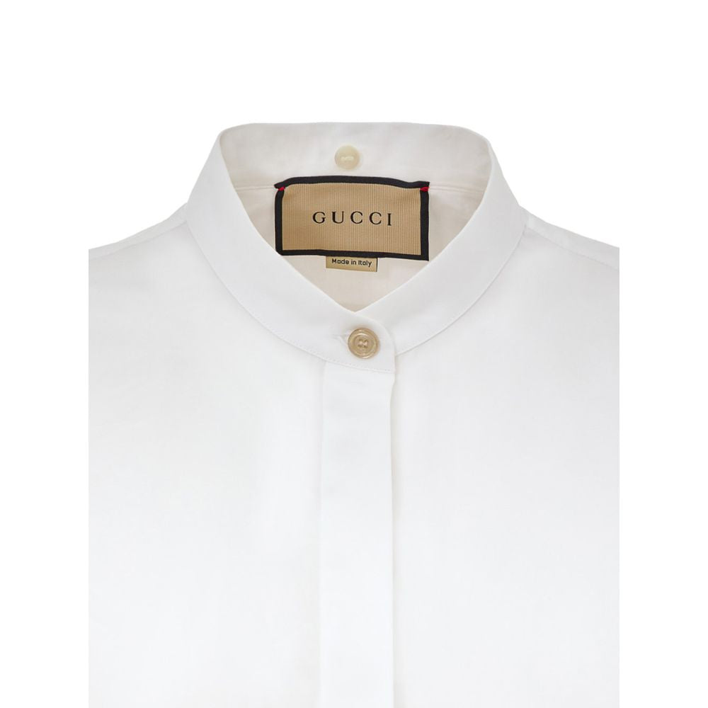 White Cotton Dress Shirt