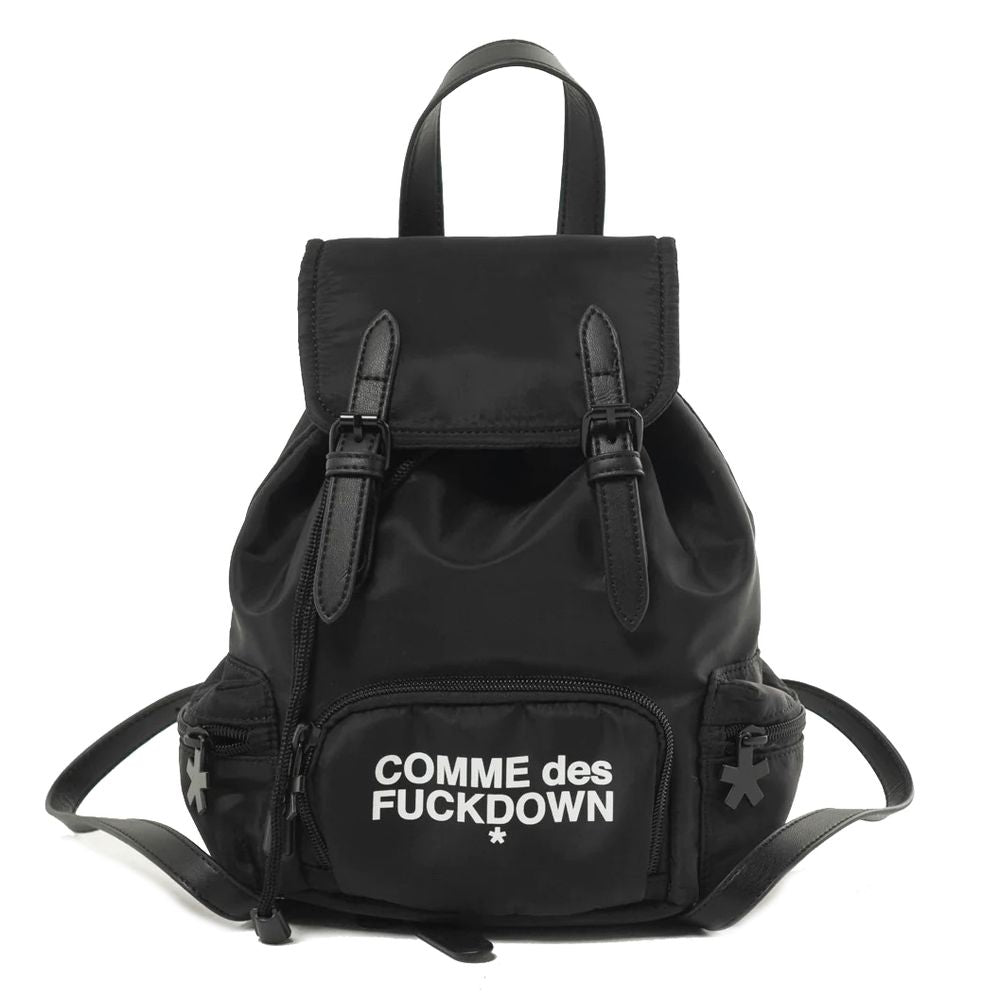 Black Nylon Backpack