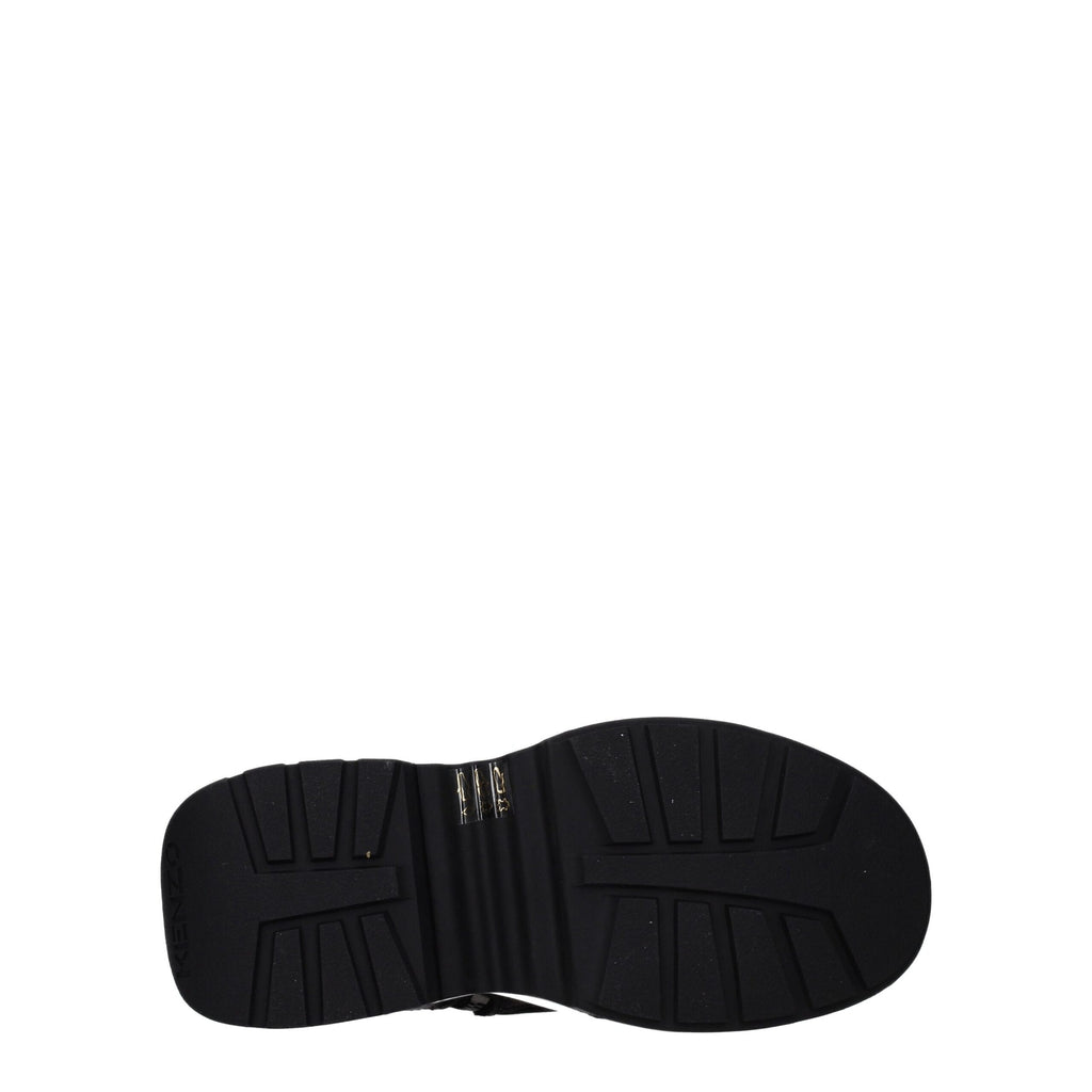 Black Leather Ankle Boots