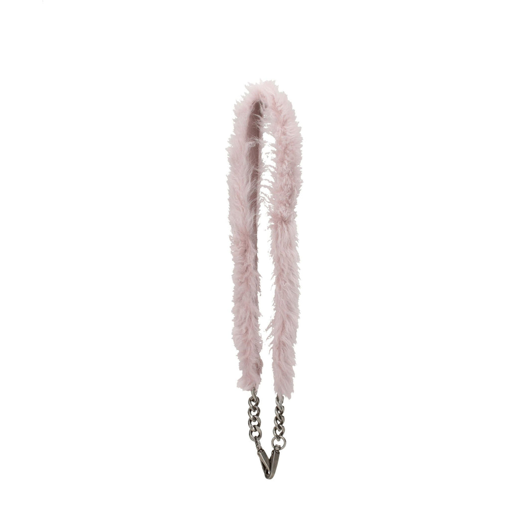 Pink Fur Shoulder Bag