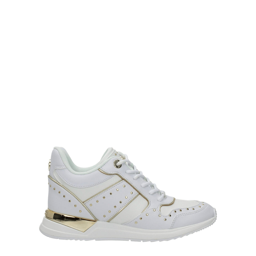 White Polyethylene Sneakers
