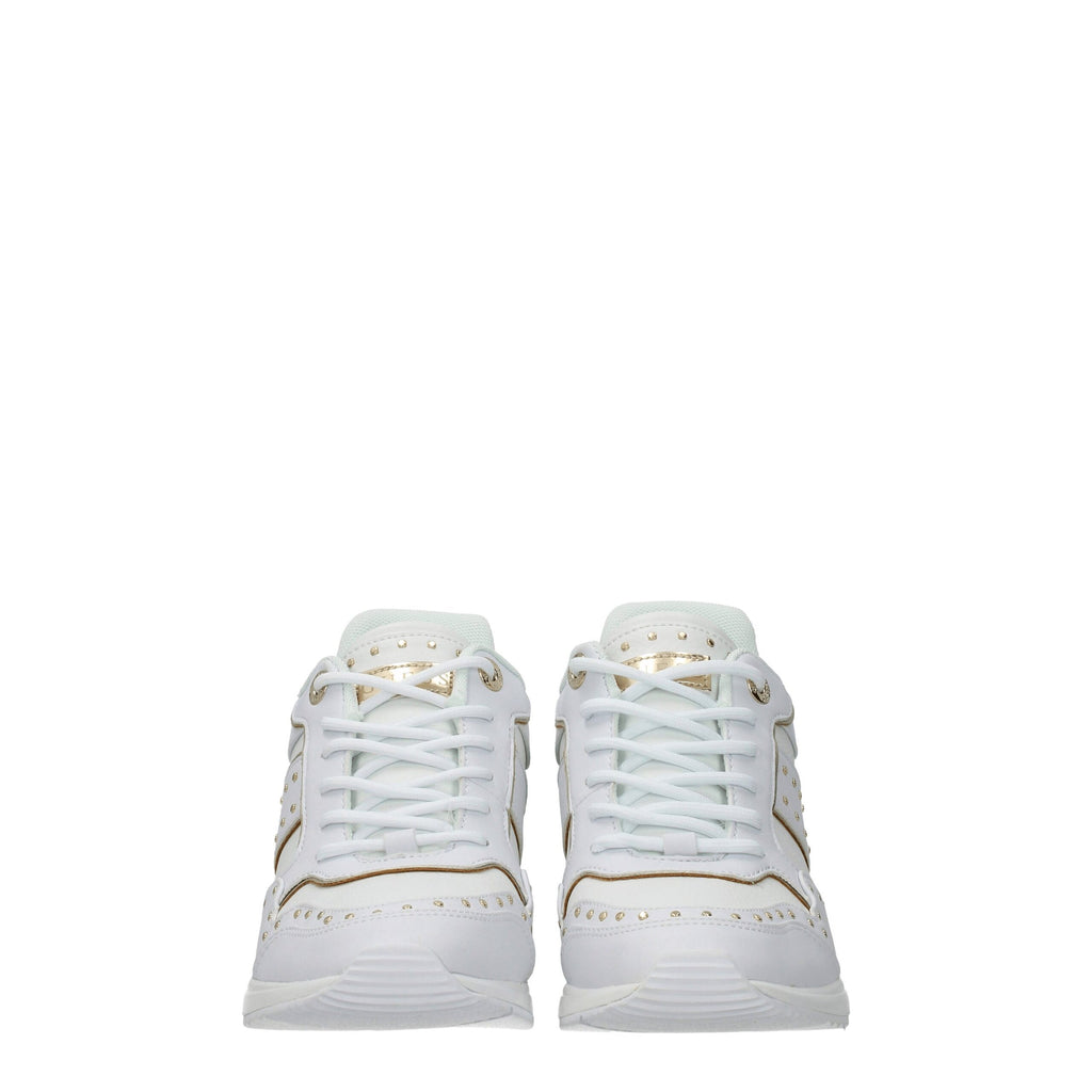 White Polyethylene Sneakers