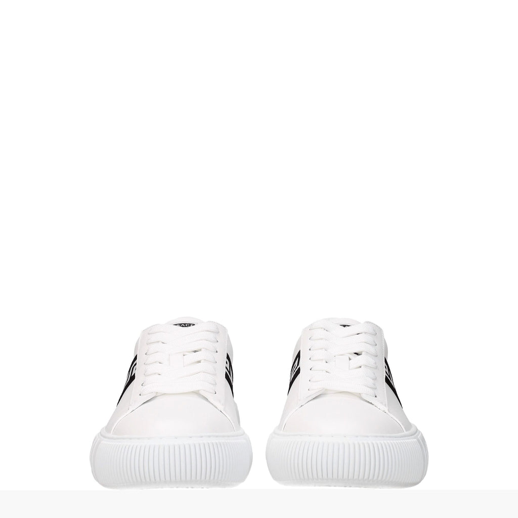 White Leather Sneakers