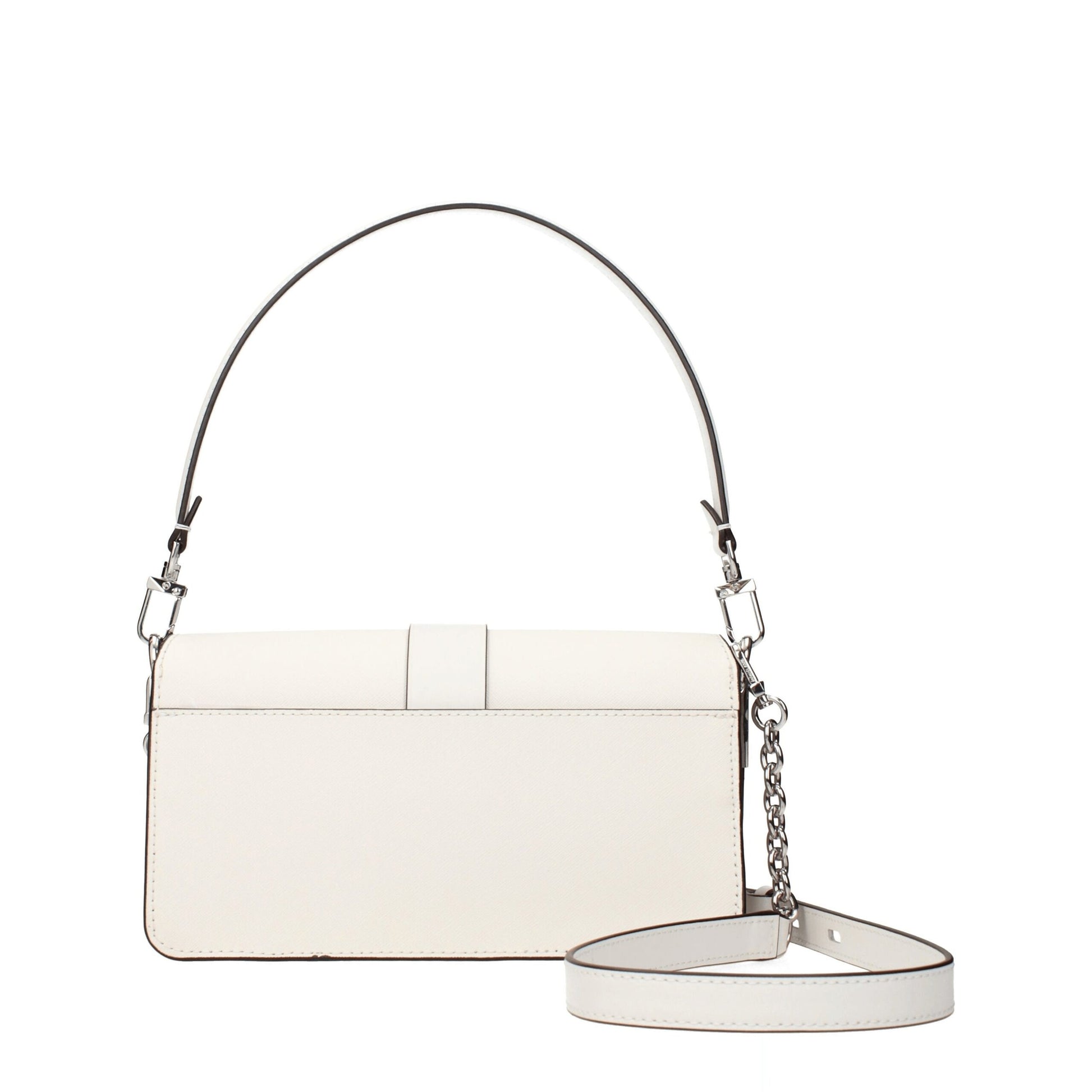White Leather Handbag