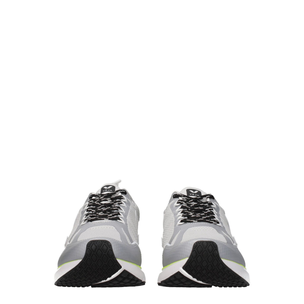 Gray Fabric Athletic Sneakers