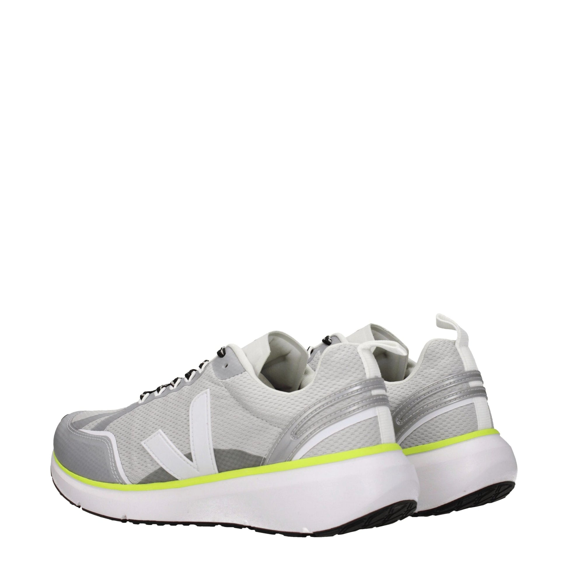 Gray Fabric Athletic Sneakers