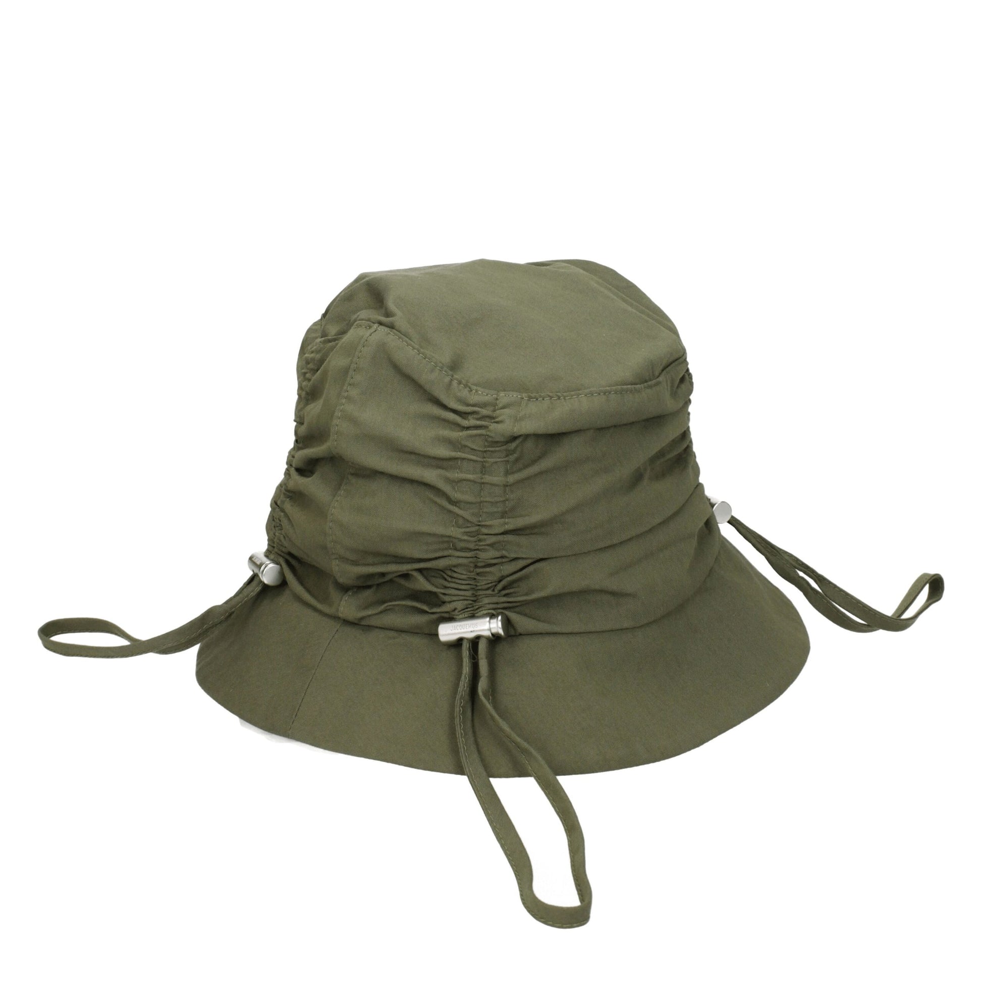 Green Cotton Bucket Hat