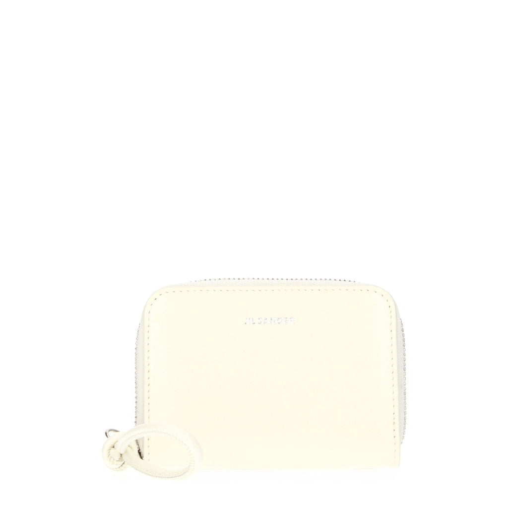 Beige Leather Wallet