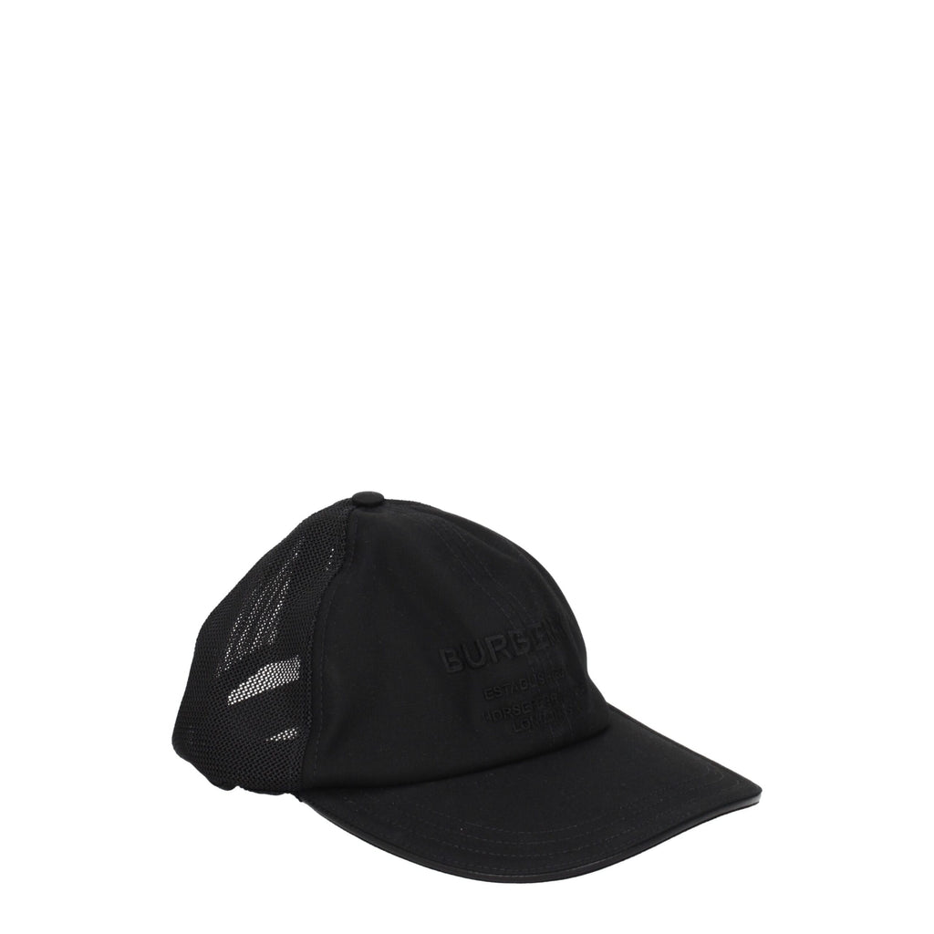 Black Cotton Cap (Baseball Hat)