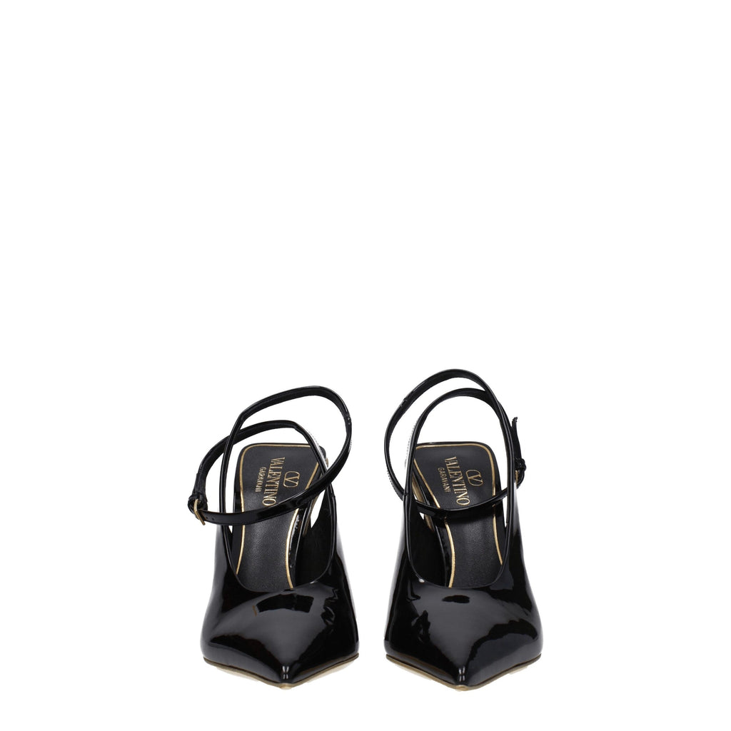 Black Leather Sandals