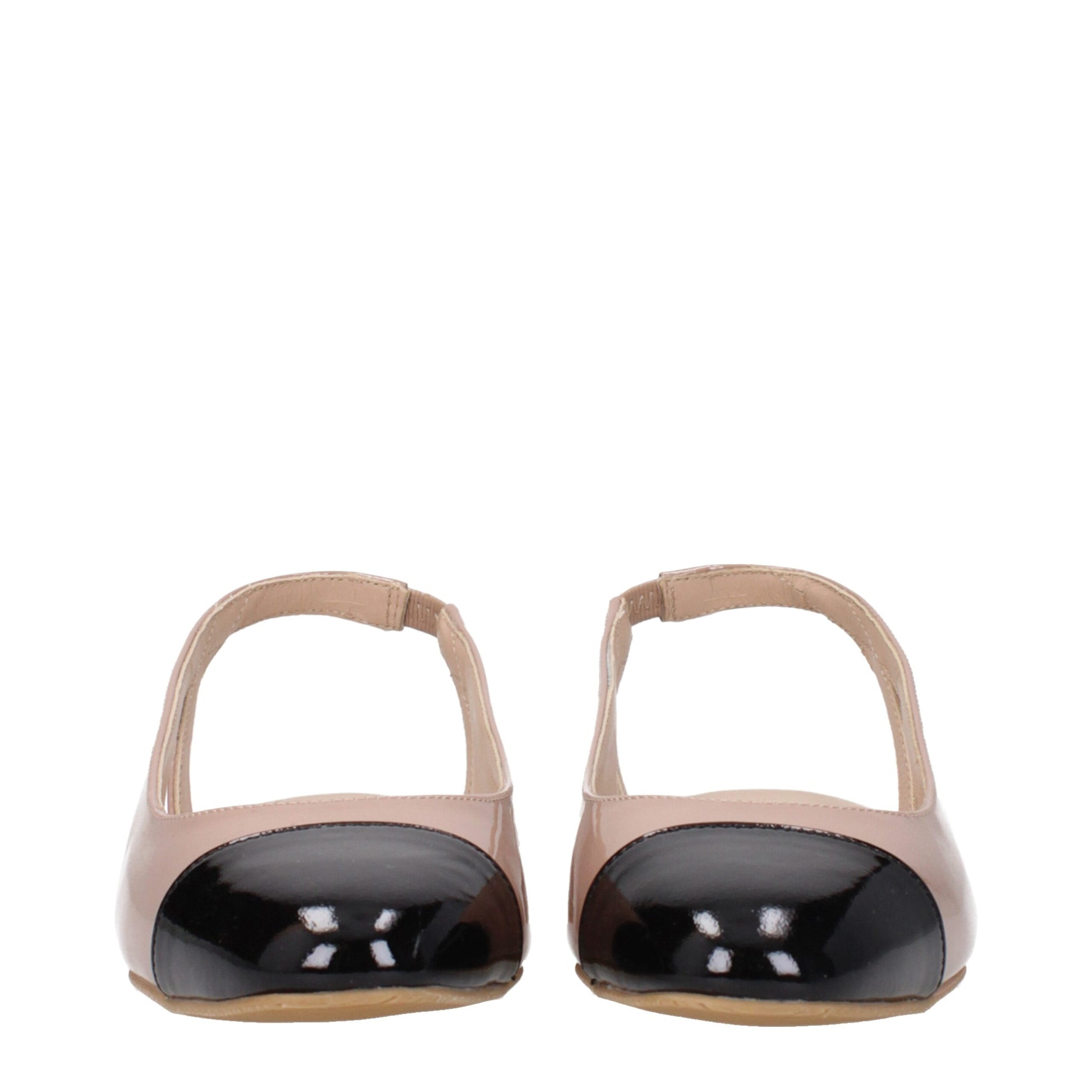 Pink Leather Ballet Flats