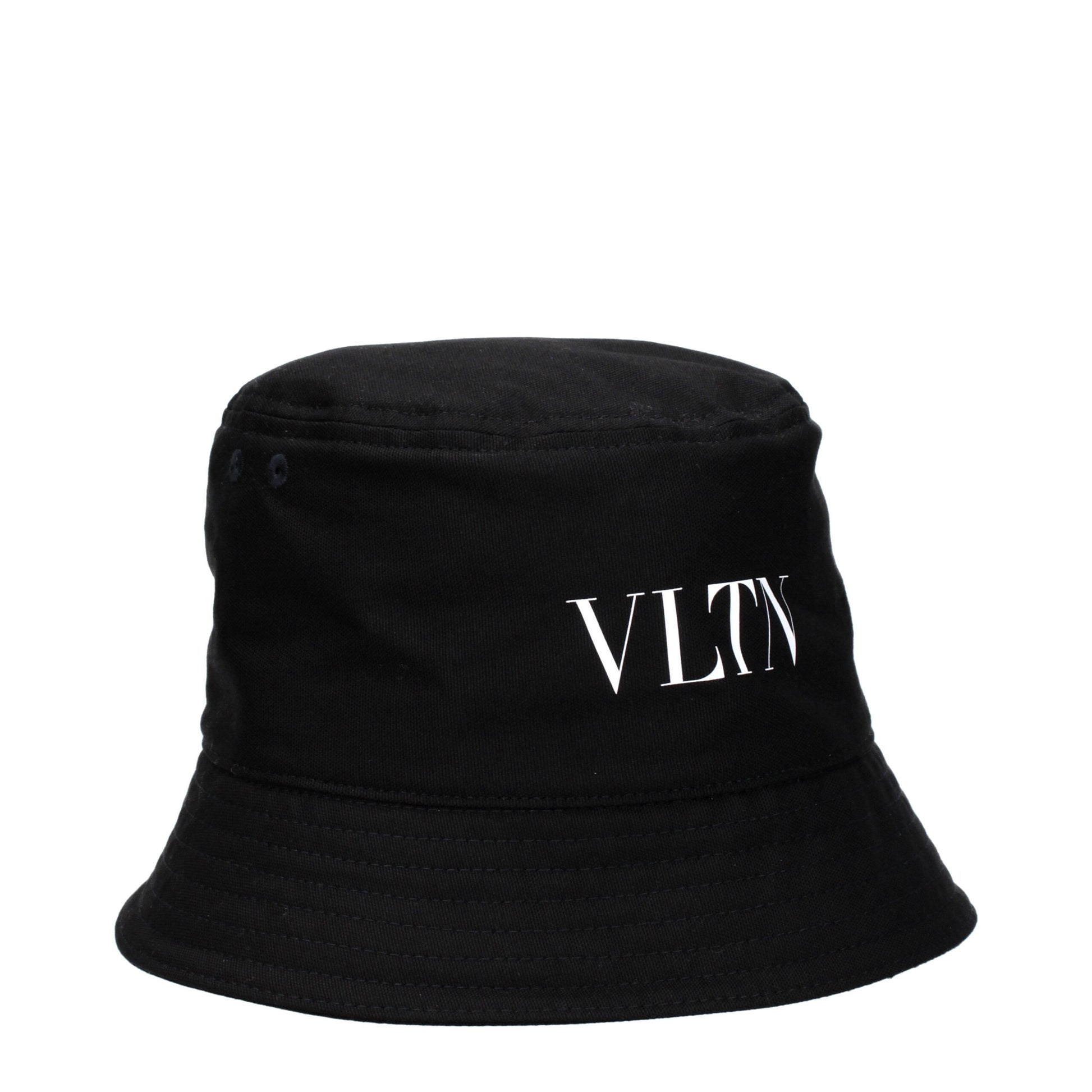 Black Cotton Bucket Hat