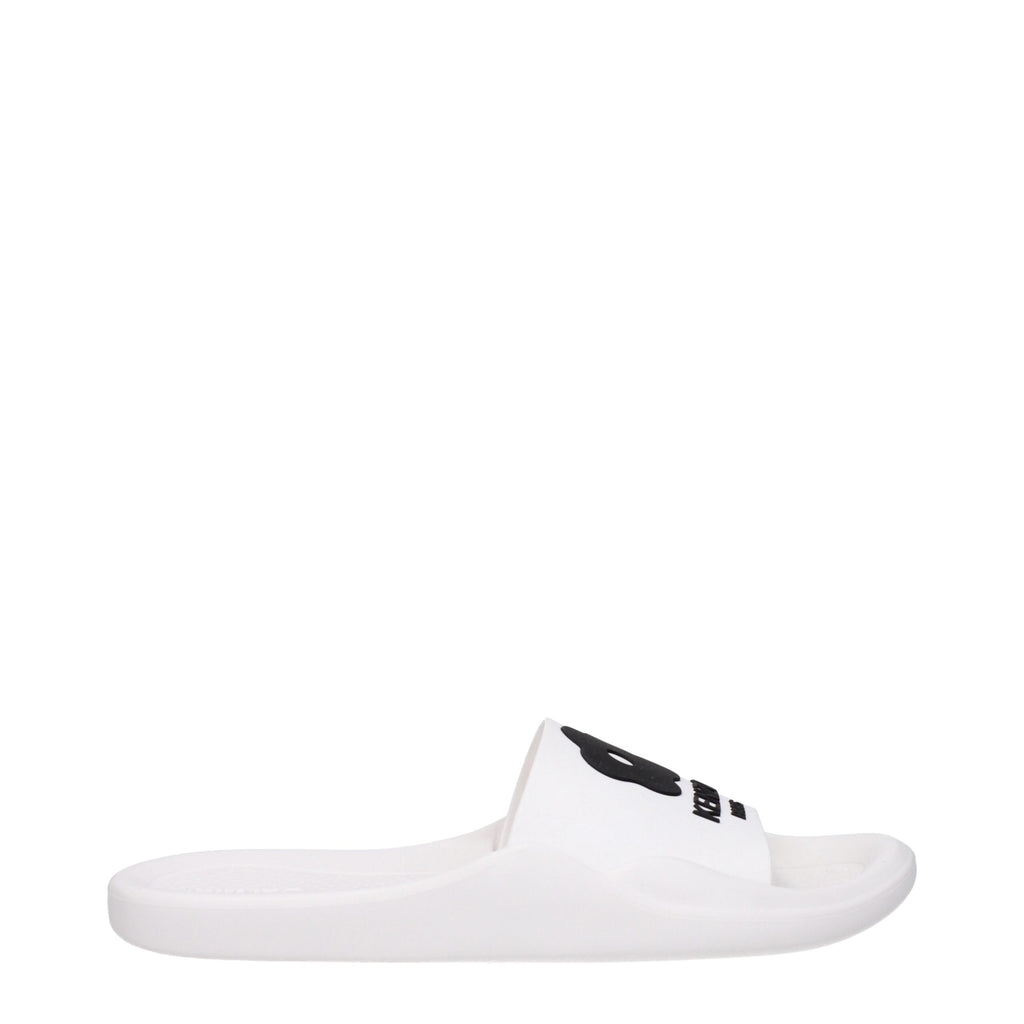 White Cotton Slippers
