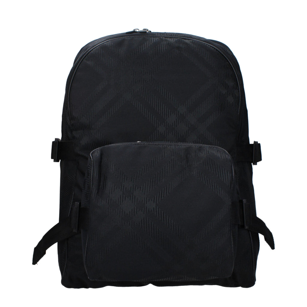 Black Fabric Backpack
