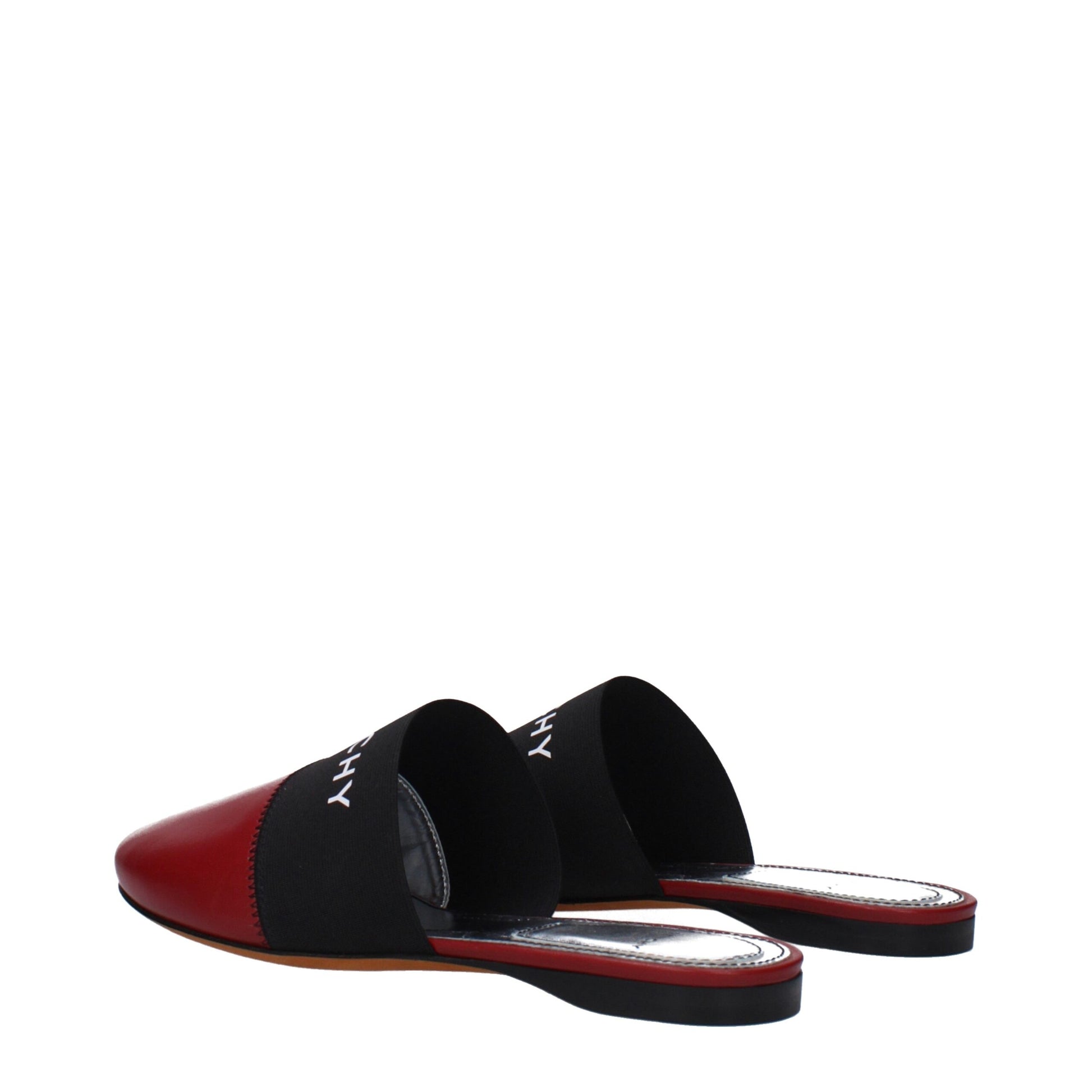 Red Leather Slippers