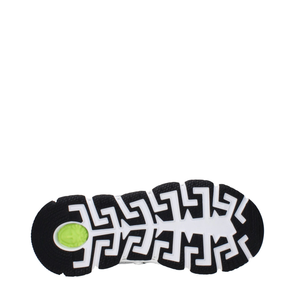 Gray Fabric Athletic Sneakers