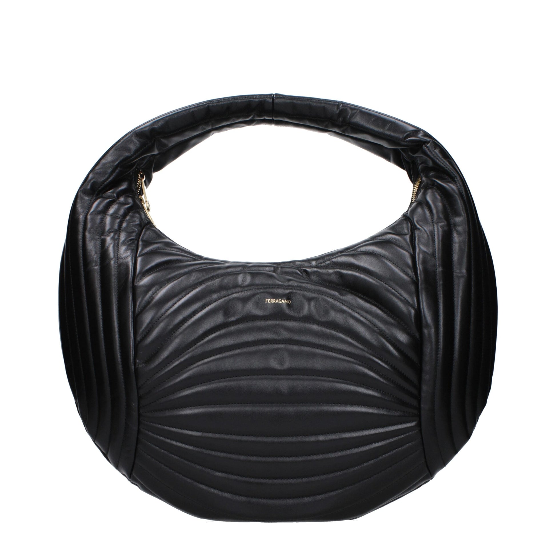 Black Leather Handbag