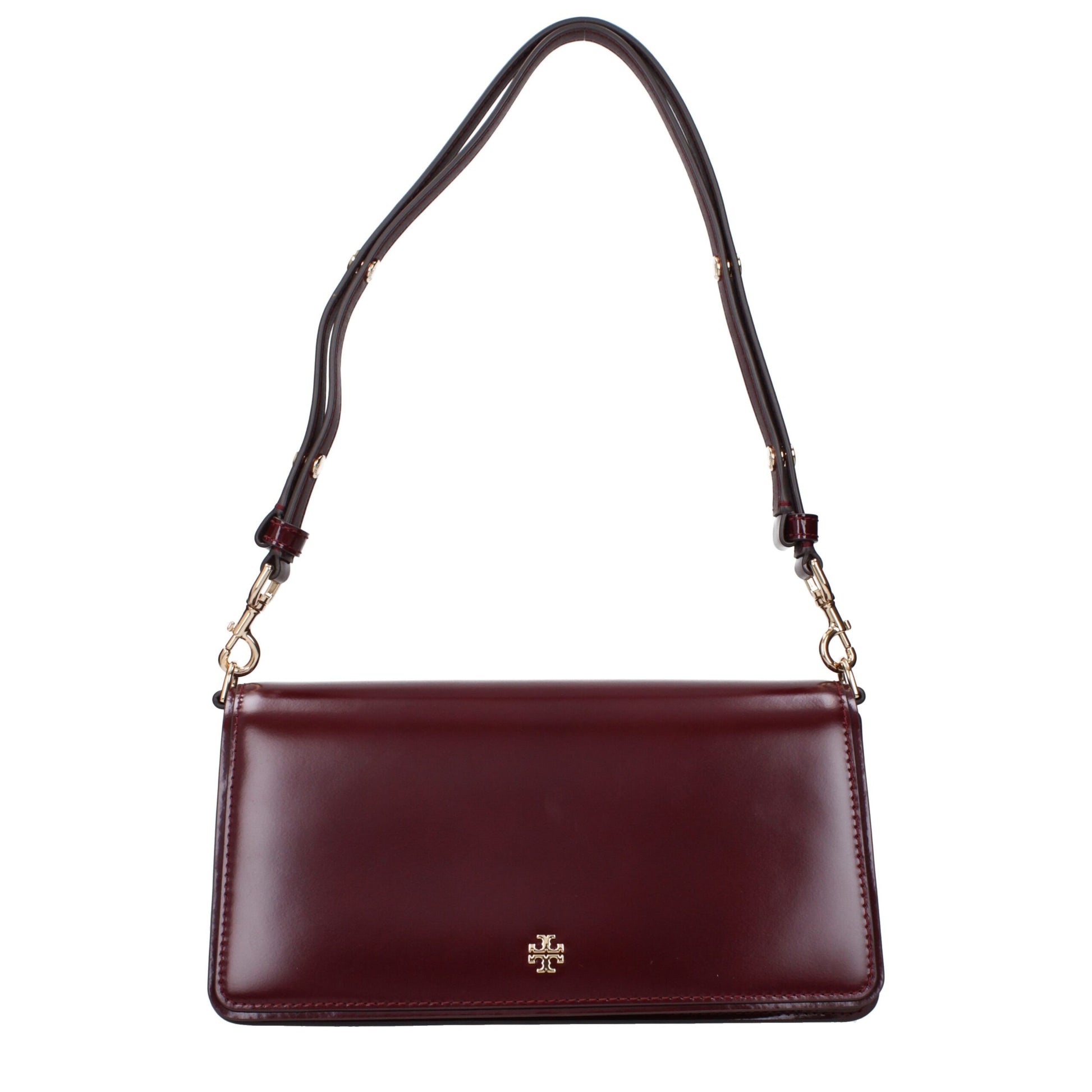 Red Leather Shoulder Bag