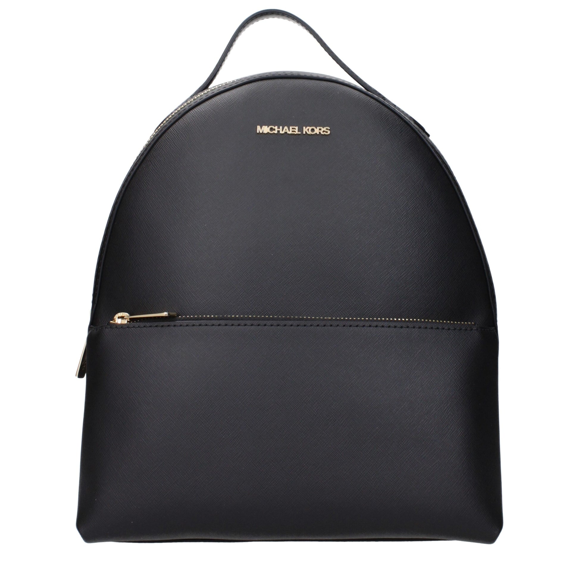 Black Leather Backpack