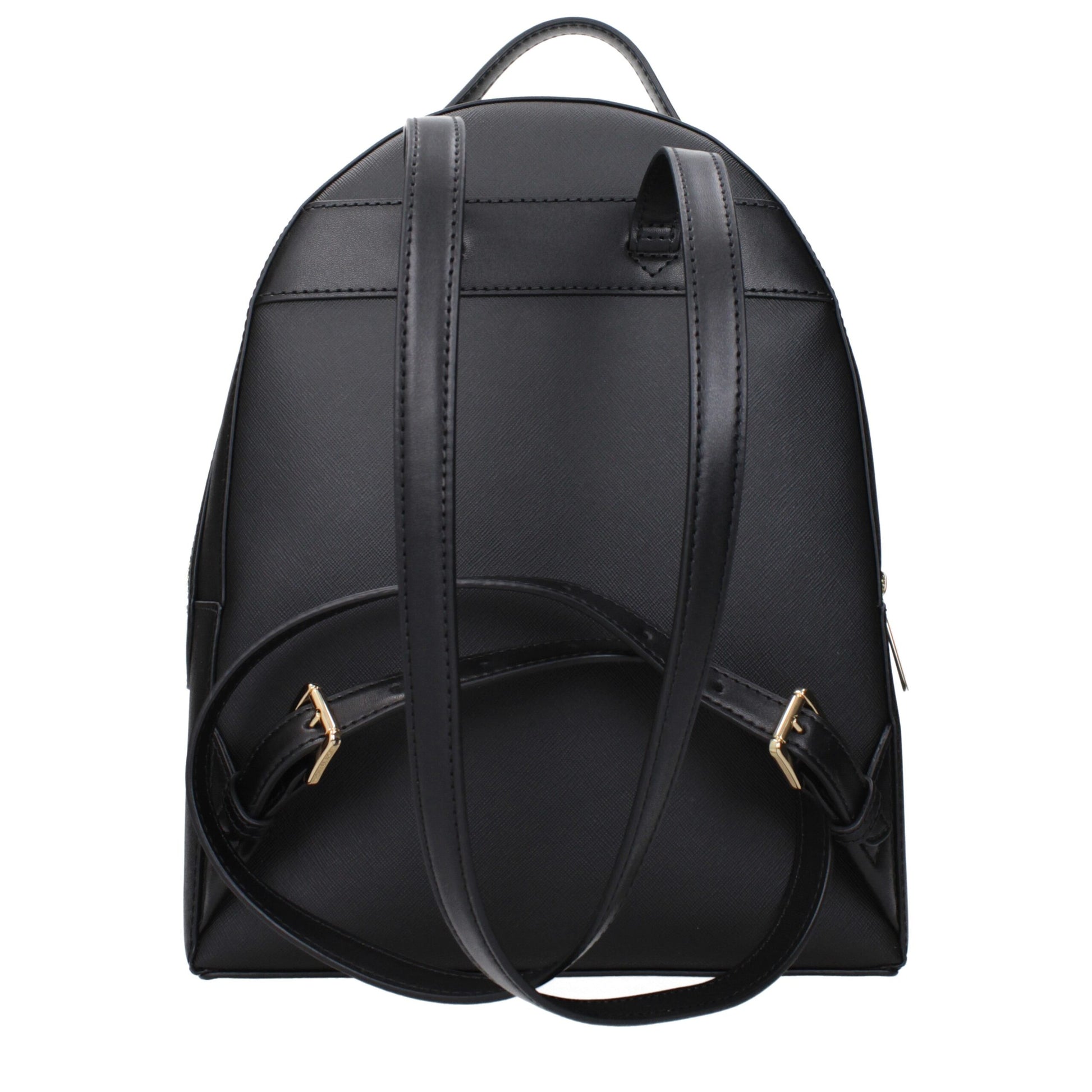 Black Leather Backpack